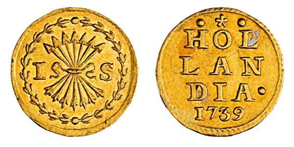 1 Стивер Республика Соединённых провинций (1581 - 1795) Золото 