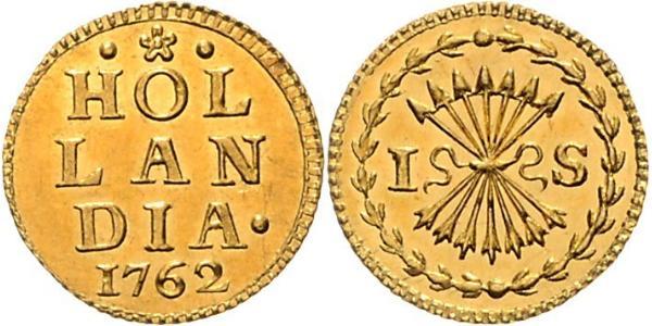 1 Стивер Республика Соединённых провинций (1581 - 1795) Золото 