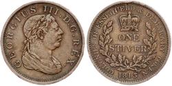 1 Стівер Сполучене королівство Великобританії та Ірландії (1801-1922) Мідь Георг III (1738-1820)
