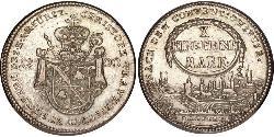 1 Thaler Obispado Principesco de Bamberg (1245–1802) Plata 