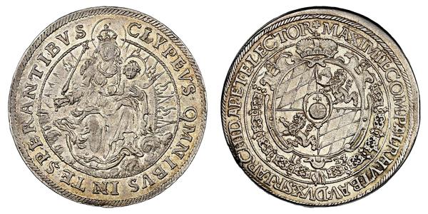 1 Талер Баварія (курфюрство) (1623 - 1806) Золото 