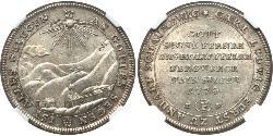 1 Талер Anhalt-Bernburg-Schaumburg-Hoym (1718 - 1812) Серебро Charles Louis, Prince of Anhalt-Bernburg-Schaumburg-Hoym (1723 – 1806)