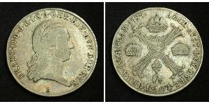 1 Талер Австрийская империя (1804-1867) Серебро Francis II, Holy Roman Emperor (1768 - 1835)