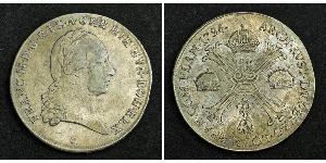 1 Талер Австрийская империя (1804-1867) Серебро Francis II, Holy Roman Emperor (1768 - 1835)