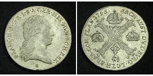 1 Талер Австрийская империя (1804-1867) Серебро Francis II, Holy Roman Emperor (1768 - 1835)