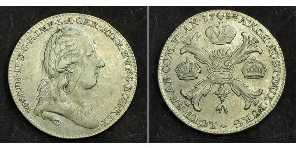 1 Талер Австрийская империя (1804-1867) Серебро 