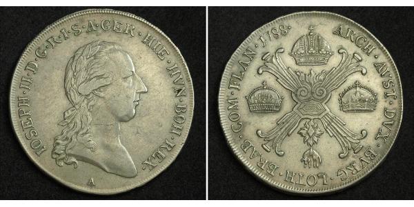1 Талер Австрийская империя (1804-1867) Серебро 
