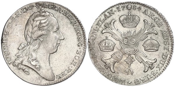 1 Талер Австрийская империя (1804-1867) Серебро 