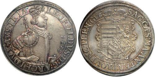 1 Талер Австрия Серебро Archduke Leopold Wilhelm of Austria (1614 -1662)