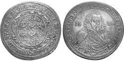 1 Талер Ансбах (княжество) (1398–1792) Серебро Joachim Ernst, Margrave of Brandenburg-Ansbach (1583 – 1625)