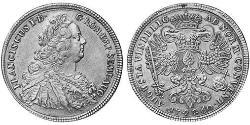 1 Талер Аугсбург (1276 - 1803) Серебро Франц I Стефан(1708-1765)