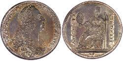 1 Талер Аугсбург (1276 - 1803) Серебро Франц I Стефан(1708-1765)