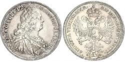 1 Талер Аугсбург (1276 - 1803) / Священная Римская империя (962-1806) Серебро Франц I Стефан(1708-1765)