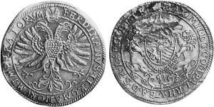 1 Талер Бавария (курфюршество) (1623 - 1806) Серебро 