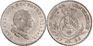 1 Талер Бавария (курфюршество) (1623 - 1806) Серебро 