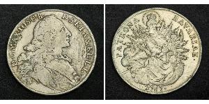 1 Талер Бавария (курфюршество) (1623 - 1806) Серебро Максимилиан III (курфюрст Баварии)(1727 – 1777)