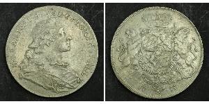 1 Талер Бавария (курфюршество) (1623 - 1806) Серебро Максимилиан III (курфюрст Баварии)(1727 – 1777)