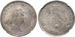 1 Талер Бавария (курфюршество) (1623 - 1806) Серебро 