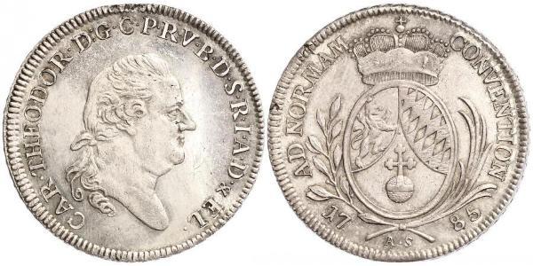 1 Талер Бавария (курфюршество) (1623 - 1806) Серебро 