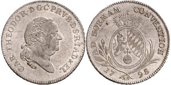 1 Талер Бавария (курфюршество) (1623 - 1806) Серебро 
