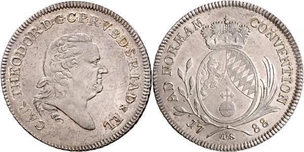 1 Талер Бавария (курфюршество) (1623 - 1806) Серебро 