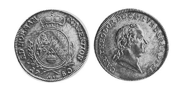 1 Талер Бавария (курфюршество) (1623 - 1806) Серебро 