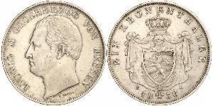 1 Талер Великое герцогство Гессен (1806 - 1918) Серебро Людвиг II (великий герцог Гессенский)