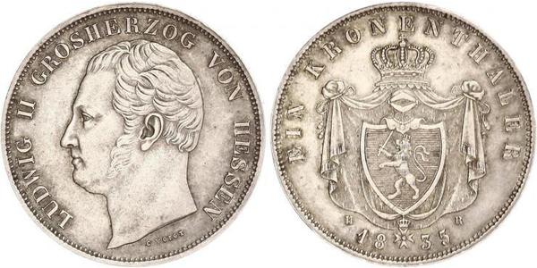 1 Талер Великое герцогство Гессен (1806 - 1918) Серебро Людвиг II (великий герцог Гессенский)