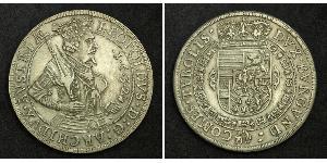 1 Талер Габсбургская империя (1526-1804) Серебро Леопольд V Австрийский (1586 – 1632)