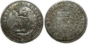 1 Талер Габсбургская империя (1526-1804) Серебро Леопольд V Австрийский (1586 – 1632)