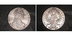1 Талер Габсбургская империя (1526-1804) / Австрия Серебро Maria Theresa of Austria (1717 - 1780)