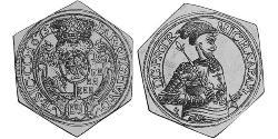 1 Талер Княжество Трансильвания (1571-1711) Серебро 