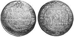 1 Талер Княжество Трансильвания (1571-1711) Серебро 