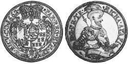 1 Талер Княжество Трансильвания (1571-1711) Серебро 