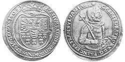 1 Талер Княжество Трансильвания (1571-1711) Серебро 