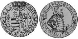 1 Талер Княжество Трансильвания (1571-1711) Серебро 