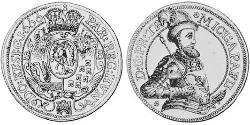1 Талер Княжество Трансильвания (1571-1711) Серебро 