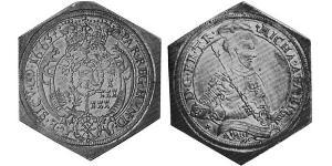 1 Талер Княжество Трансильвания (1571-1711) Серебро 