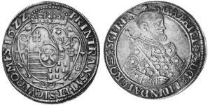 1 Талер Княжество Трансильвания (1571-1711) Серебро 