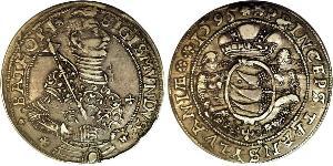 1 Талер Княжество Трансильвания (1571-1711) Серебро Sigismund Báthory,  prince of Transylvania (1572 -1613)