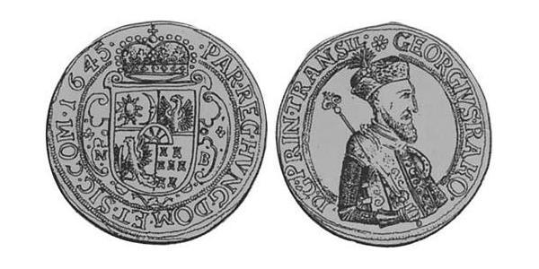 1 Талер Княжество Трансильвания (1571-1711) Серебро 