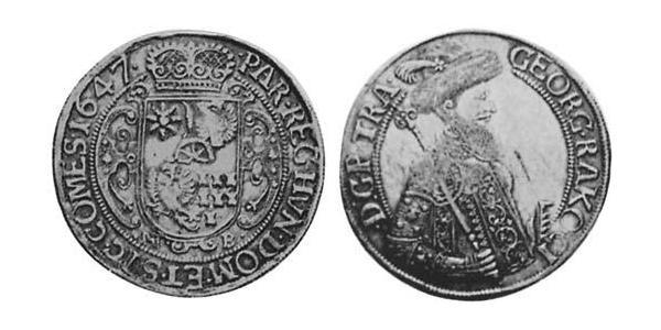 1 Талер Княжество Трансильвания (1571-1711) Серебро 