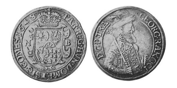 1 Талер Княжество Трансильвания (1571-1711) Серебро 