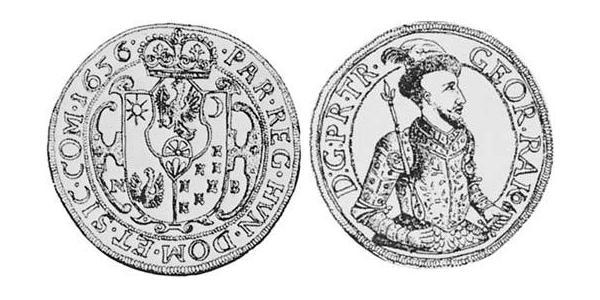 1 Талер Княжество Трансильвания (1571-1711) Серебро 