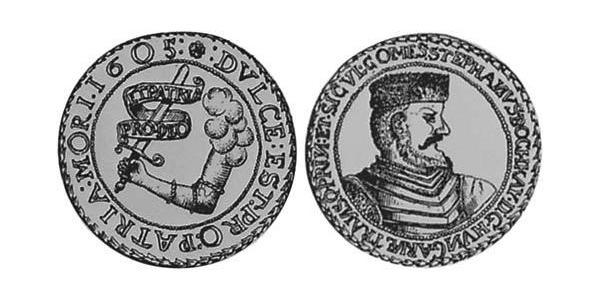 1 Талер Княжество Трансильвания (1571-1711) Серебро 