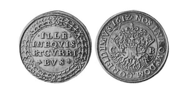 1 Талер Княжество Трансильвания (1571-1711) Серебро 