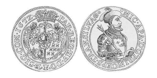 1 Талер Княжество Трансильвания (1571-1711) Серебро 