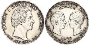 1 Талер Королевство Бавария (1806 - 1918) Серебро 