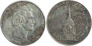 1 Талер Королевство Бавария (1806 - 1918) Серебро Людвиг I (король Баварии)(1786 – 1868)