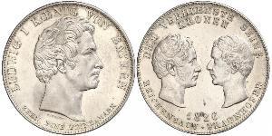 1 Талер Королевство Бавария (1806 - 1918) Серебро 